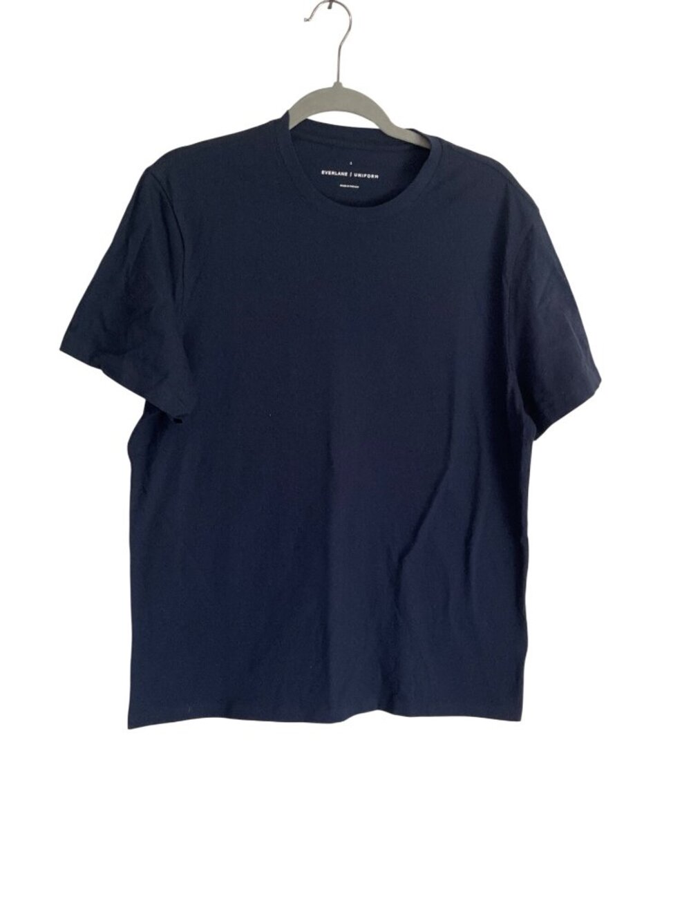 Everlane The Essential Organic Crew in Deep Navy Mens Large New Tshirt Tee - Picture 4 of 11